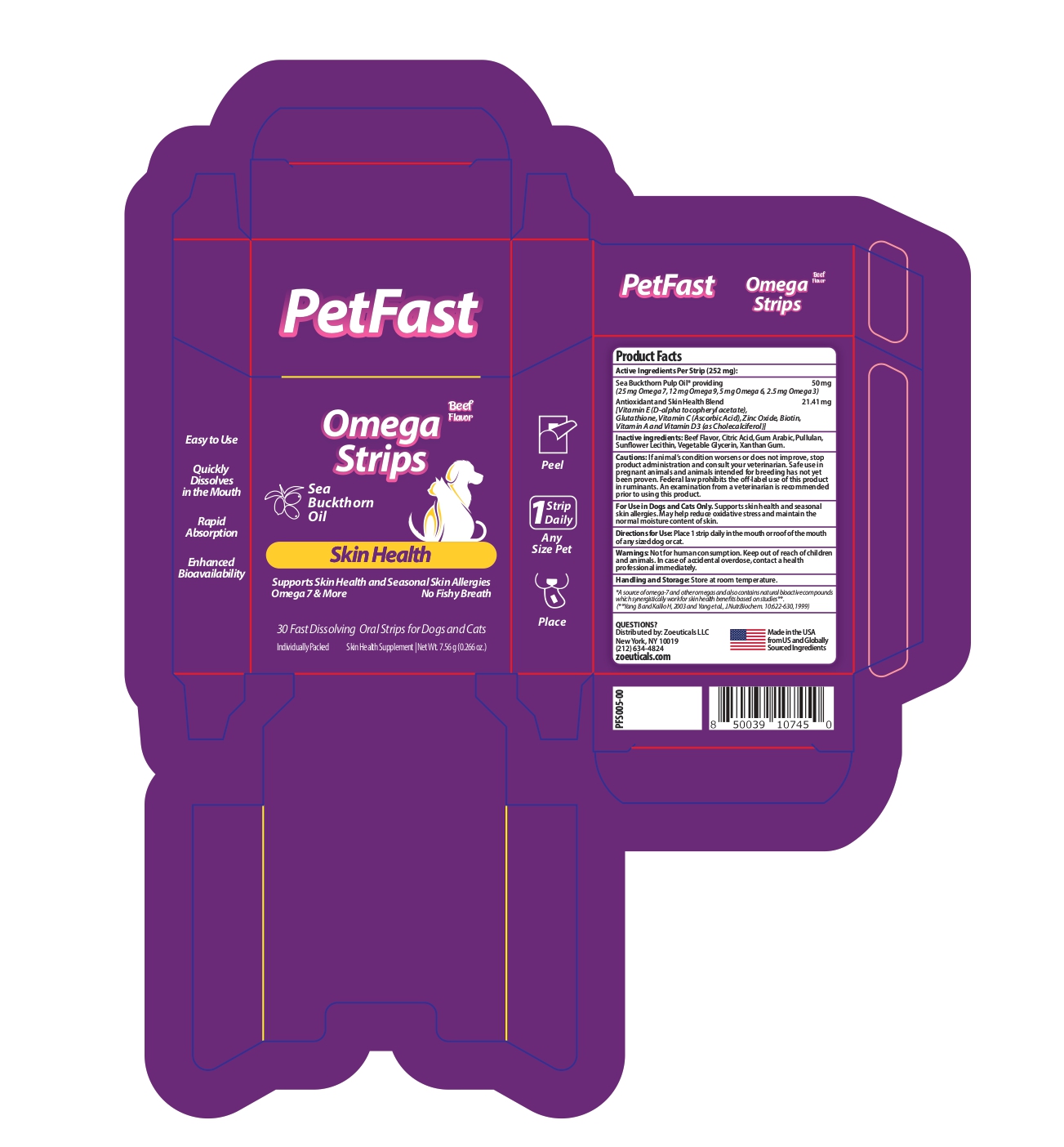 PetFast Omega Strips