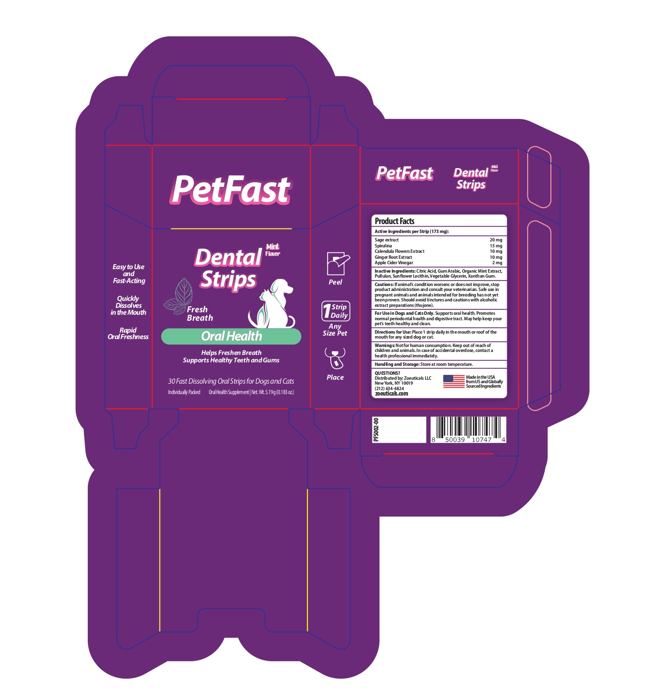 PetFast Dental Strips